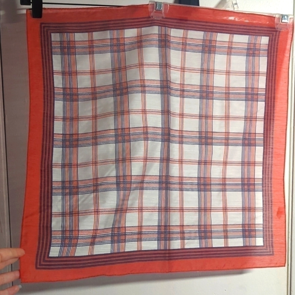 VINTAGE Japanese Sheer Scarf - Mod Love